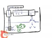 超简单的成品小缸上滤效率改造(图示)